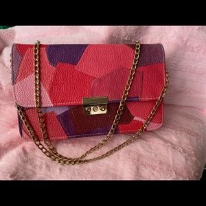 Leather Patchwork handbag